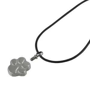 Paw Print Ashes Necklace