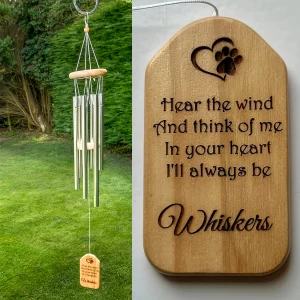 Engraved Wind Chime